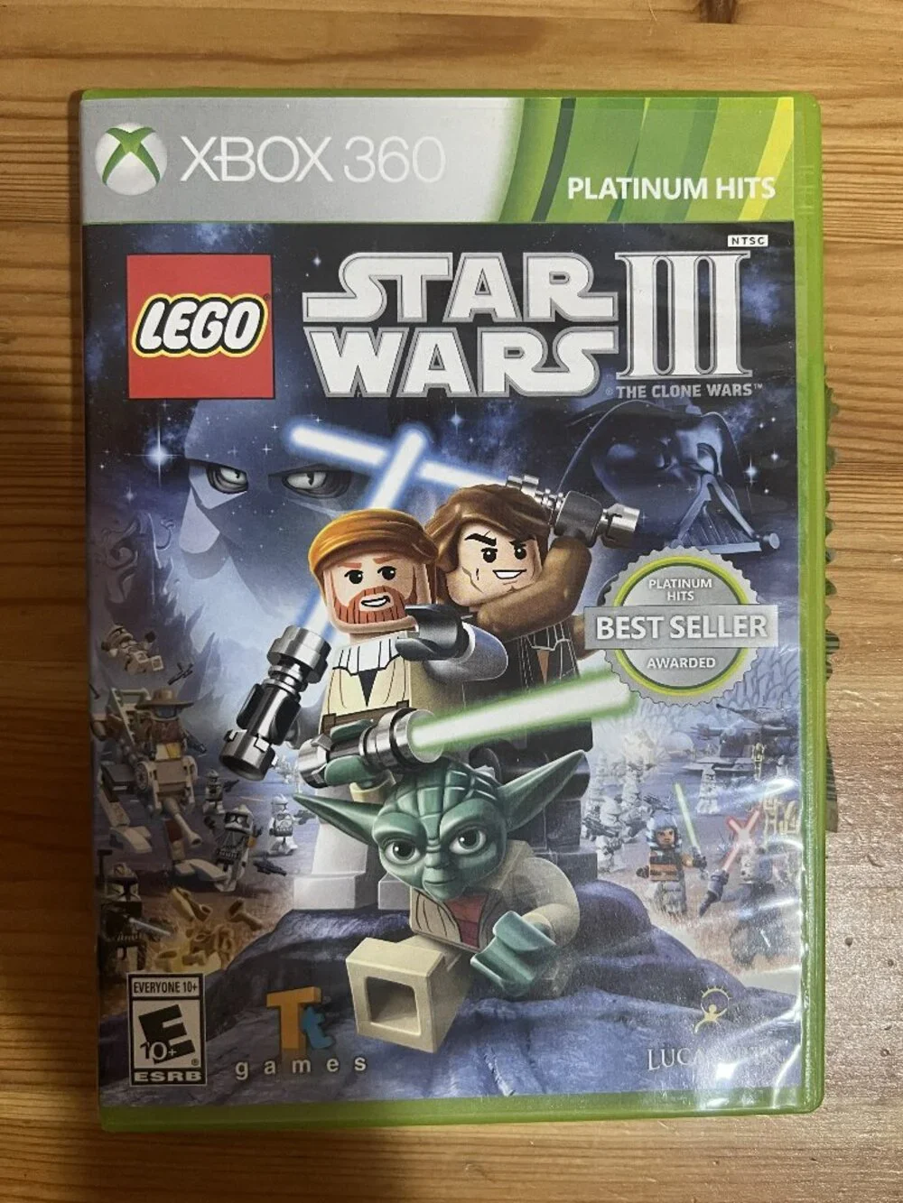 LEGO Star Wars III: The Clone Wars Microsoft Xbox 360 Used Good Condition $15